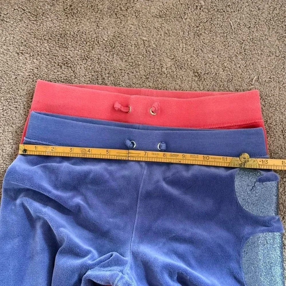 Y2K 2000s style Juicy Couture bundle‎ of two childrens size bottoms